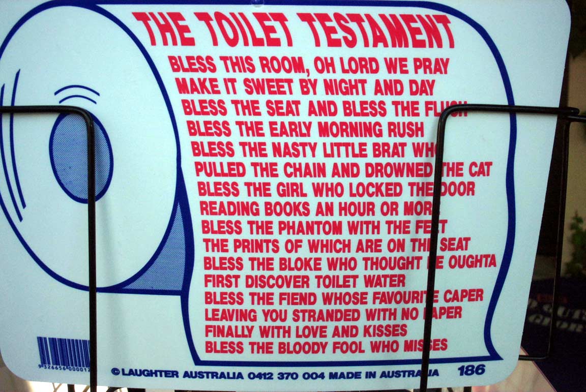 Toilet Testament